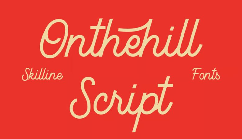 Onthehill Script Font