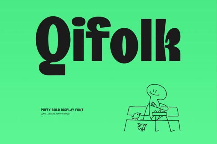 Qifolk Font