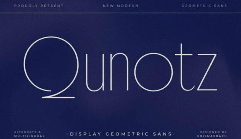 Qunotz Font