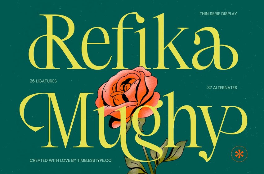Refika Mughy Font