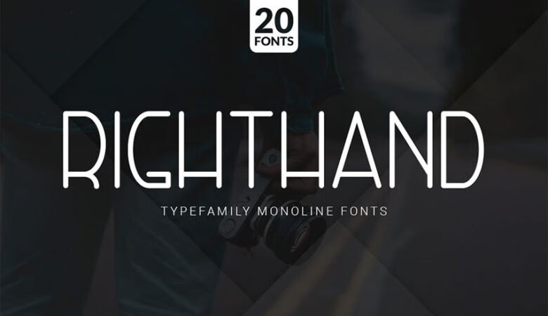 RightHand Font