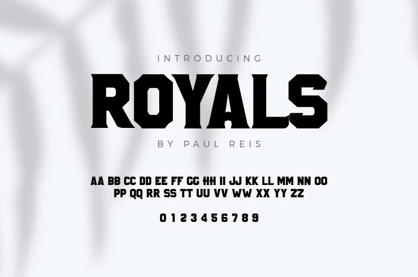 Royals Font