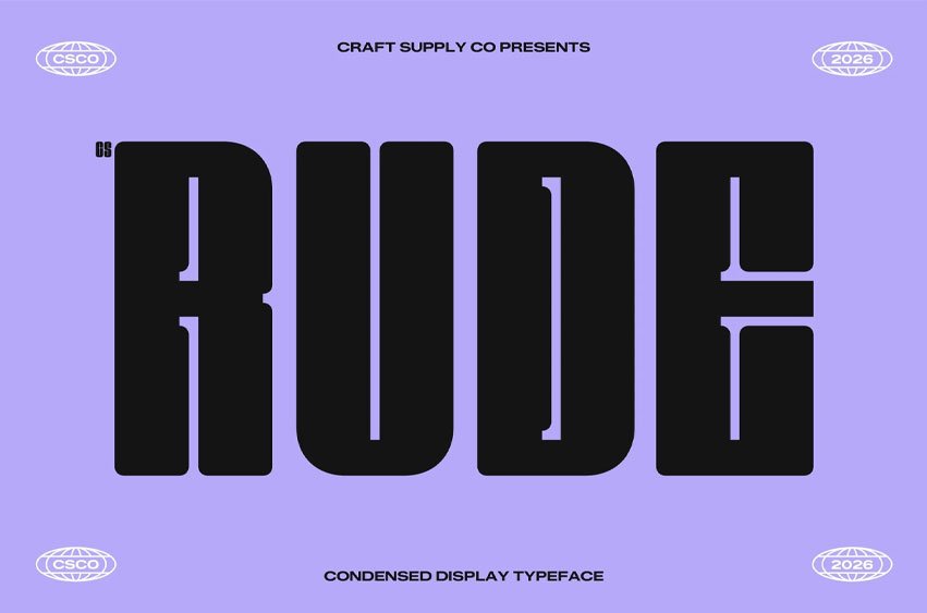 CS Rude Font