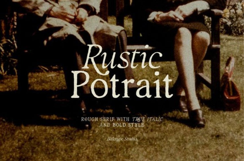 Rustic Portrait Font