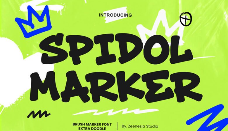 Spidol Marker Font