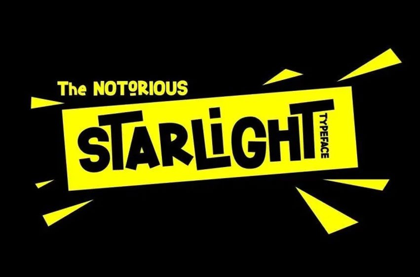 Starlight Typeface Font