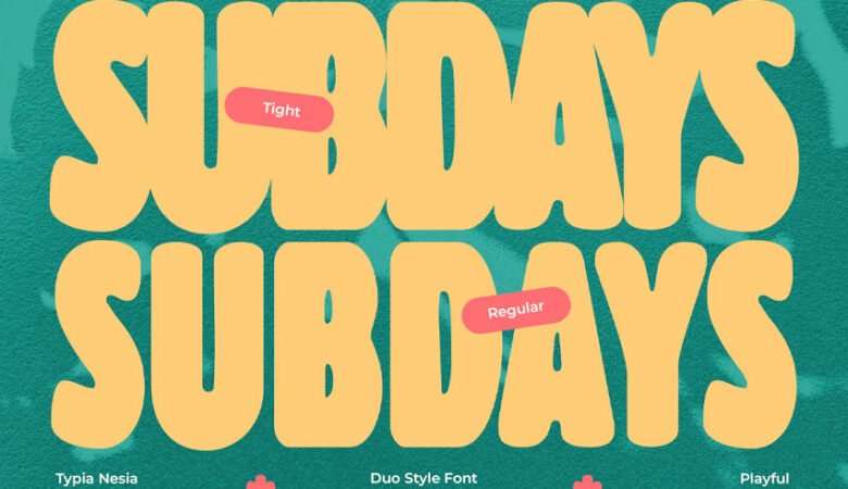 Subdays Font