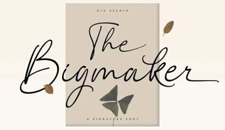 The Bigmaker Font