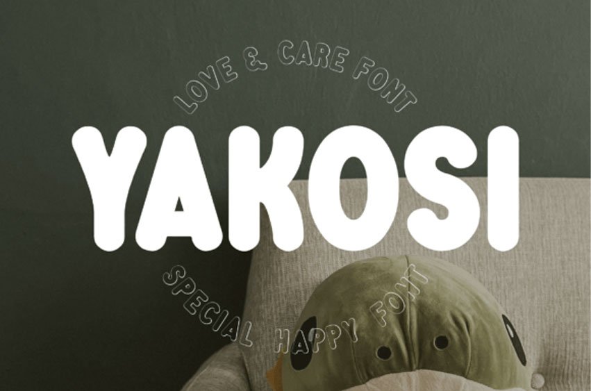 Yakosi Font