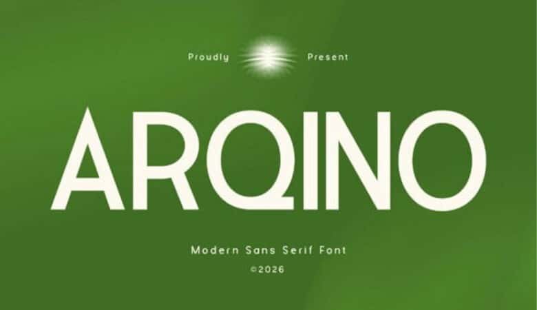 Arqino Font