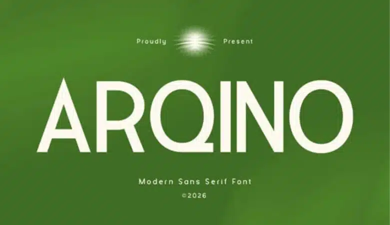 Arqino Font