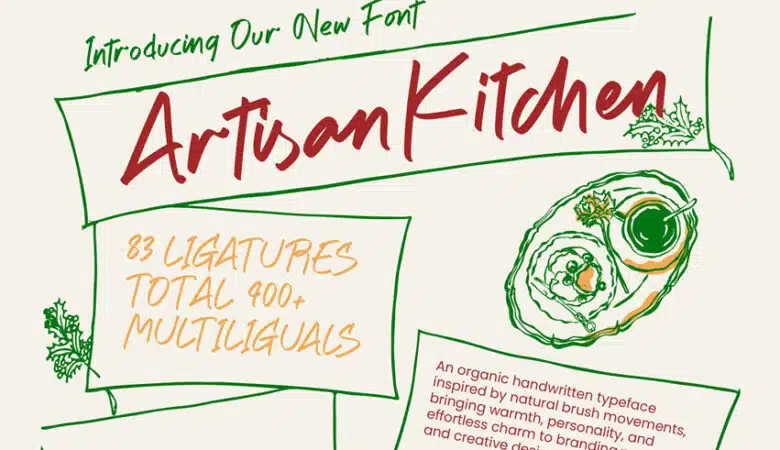 Artisan Kitchen Font