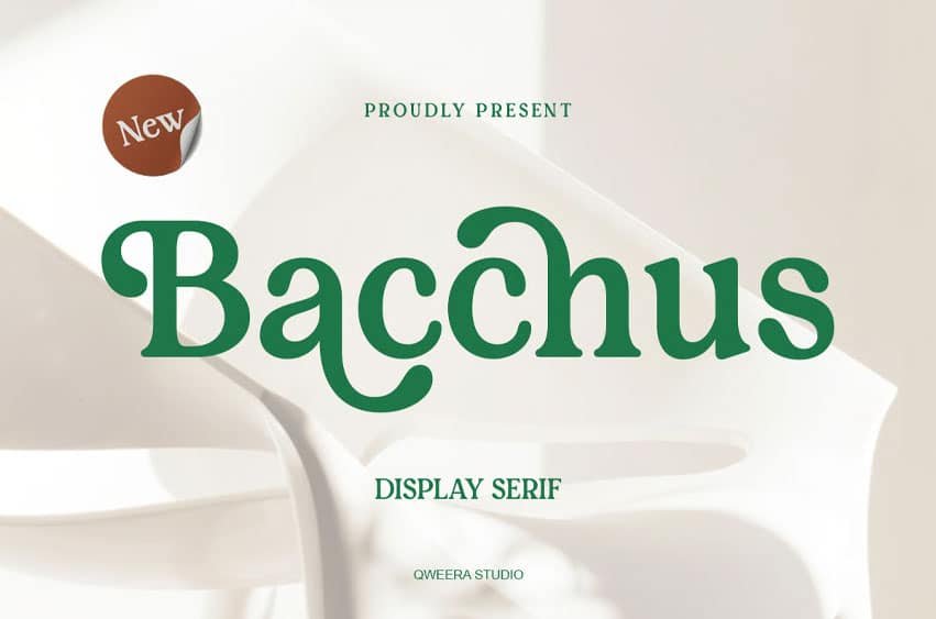 Bacchus Font