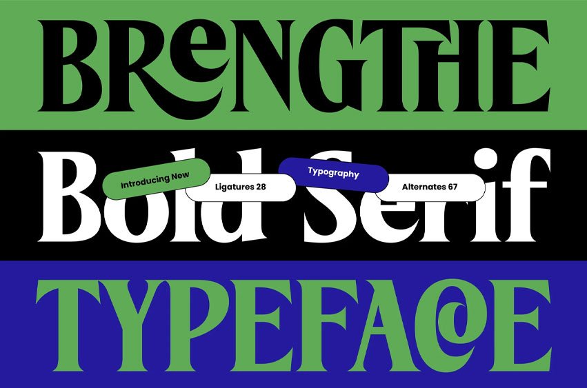 Brengthe Font