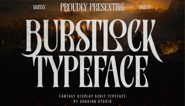 Burstlock Font