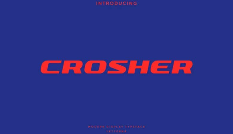 Crosher Font