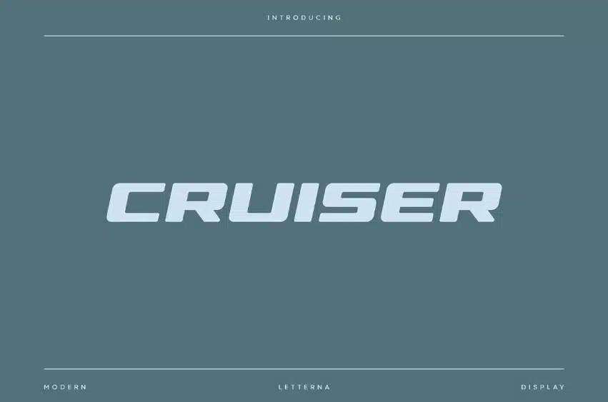 Cruiser Font
