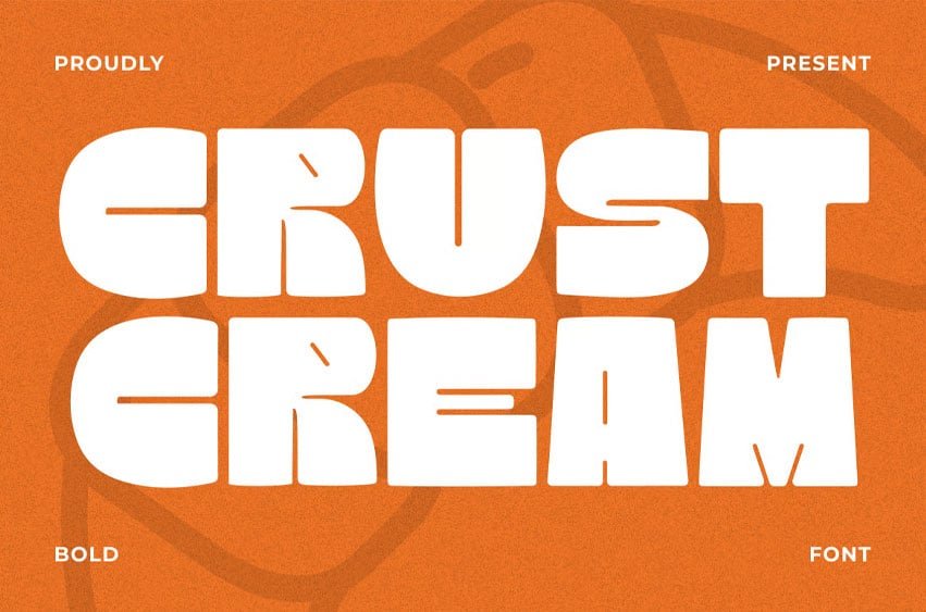 Crust Cream Bold Font