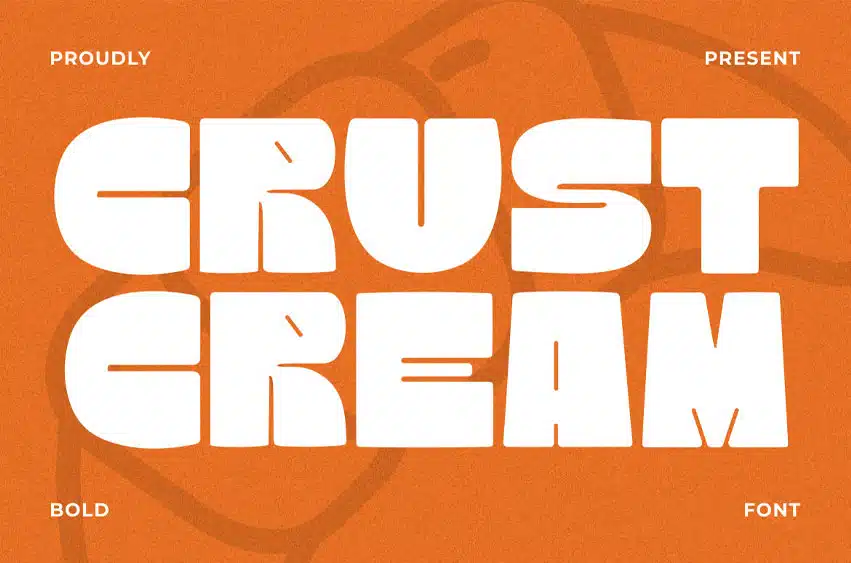 Crust Cream Bold Font