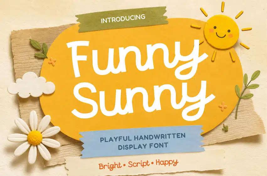 Funny Sunny Font