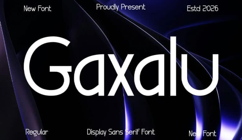 Gaxalu Font