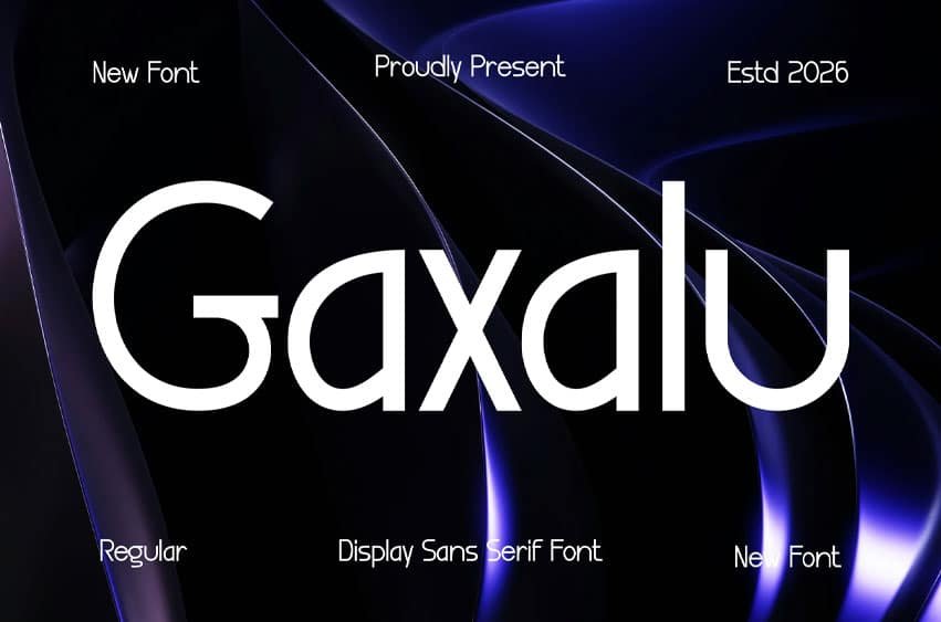 Gaxalu Font