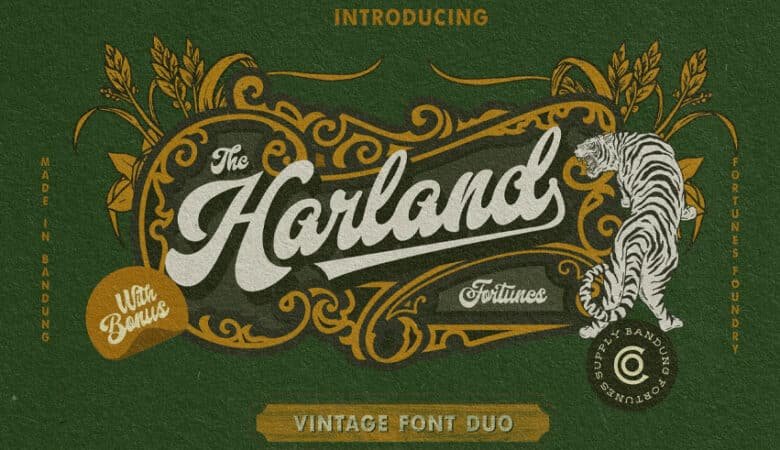 Harland Font