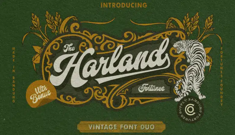 Harland Font