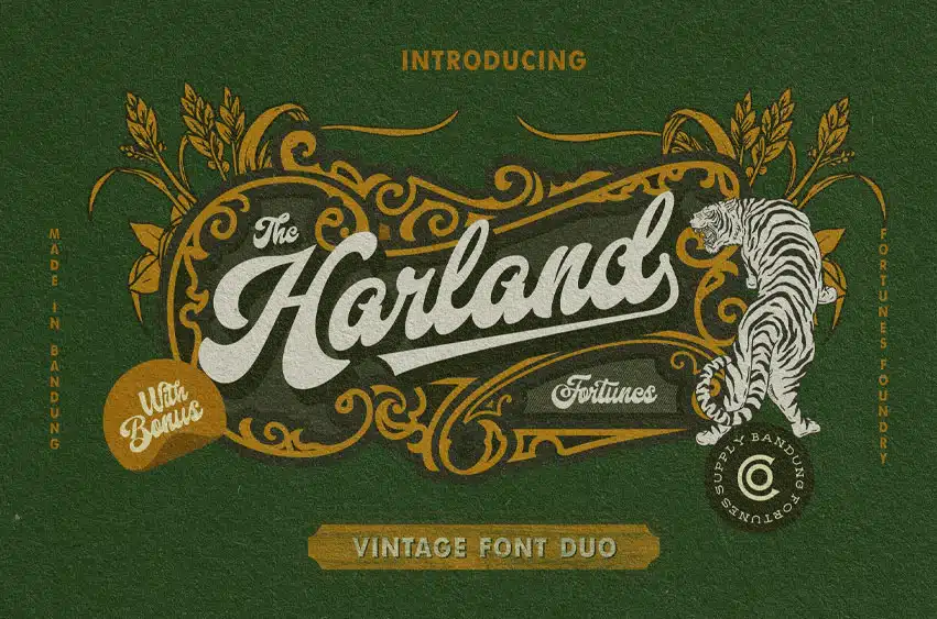 Harland Font