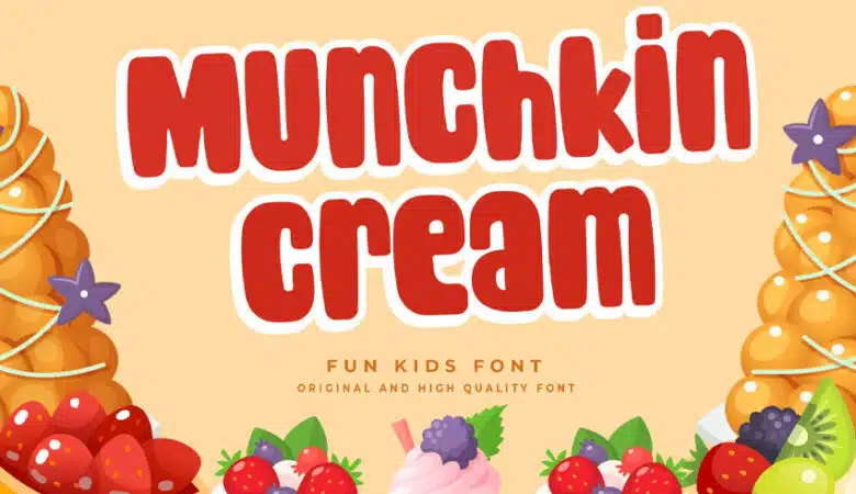 Munchkin Cream Font