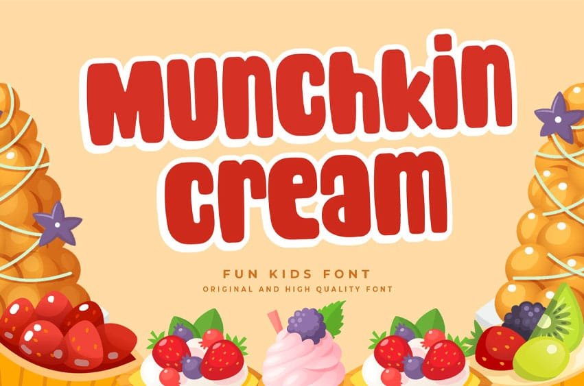 Munchkin Cream Font
