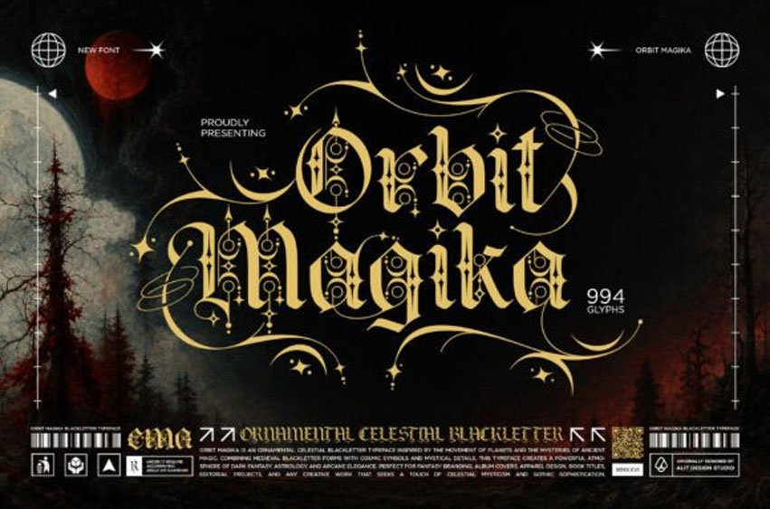 Orbit Magika Font
