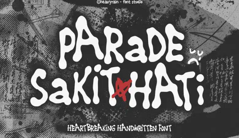 Parade Sakit Hati Font