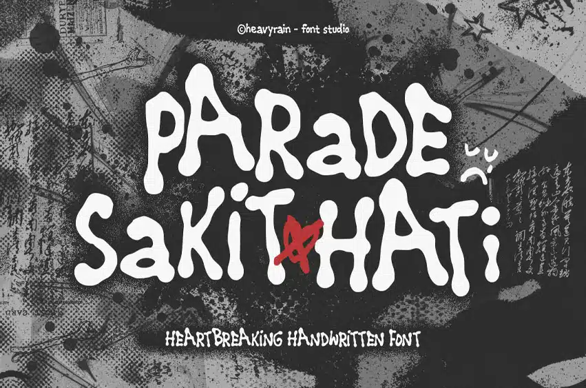 Parade Sakit Hati Font