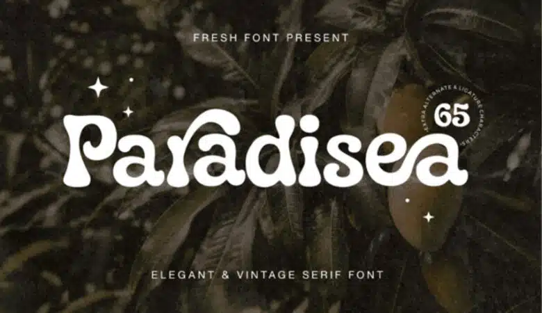 Paradisea Font