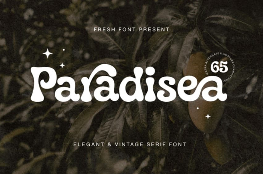 Paradisea Font