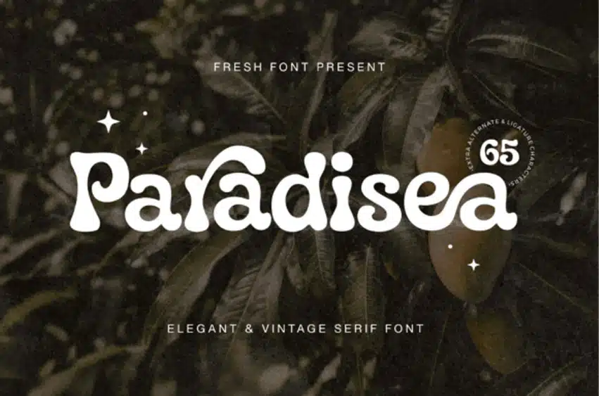 Paradisea Font