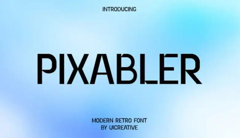 Pixabler Font