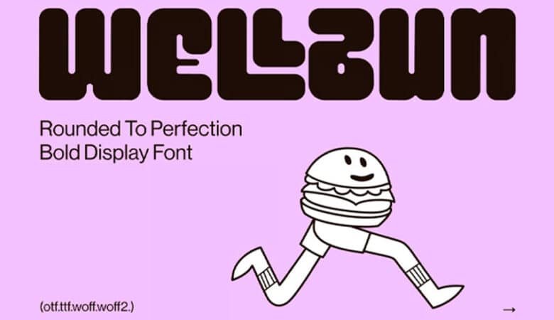 Wellbun Font