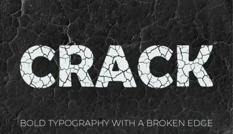 Crack Font