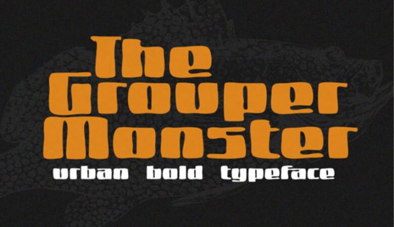 Grouper Monster Font