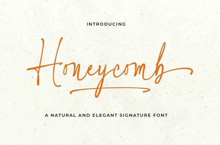 Honeycomb Natural Font