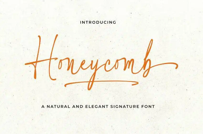 Honeycomb Natural Font