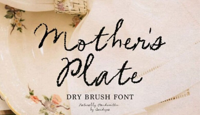 Mother's Plate Font