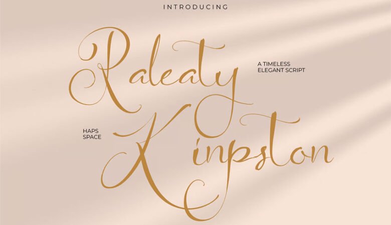Raleaty Kingston Font