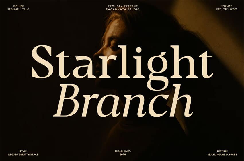 Starlight Branch Font