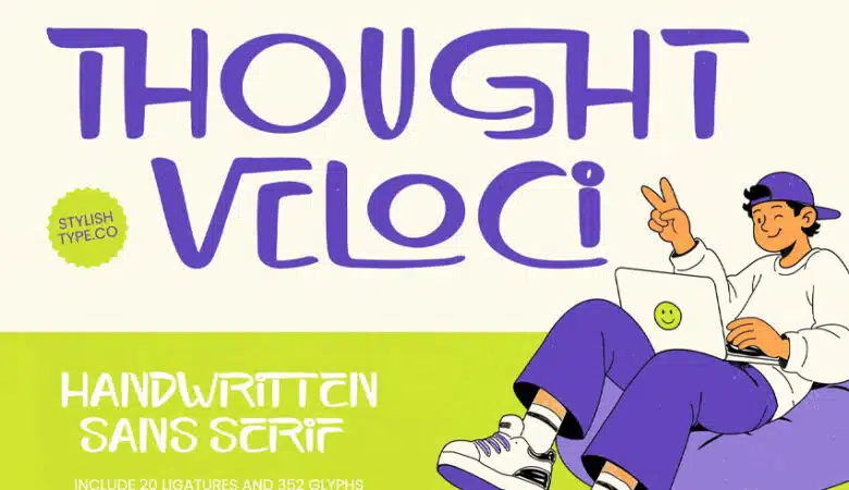 Thought Veloci Font