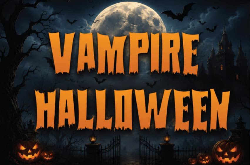 Vampire Halloween Font