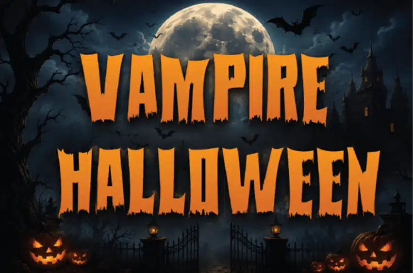 Vampire Halloween Font