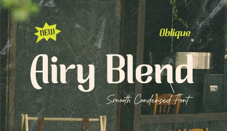 Airy Blend Font